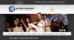 Desktop Screenshot of candjentertainment.com